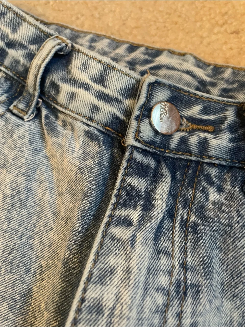 Shein Frayed Denim Shorts
